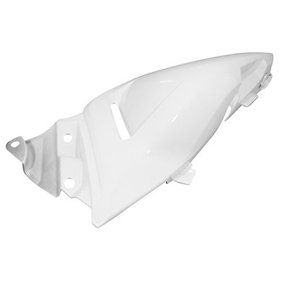 MAXISCOOTER REAR FAIRING ADAPTABLE YAMAHA 530 TMAX 2012+2014 GLOSSY WHITE RIGHT -P2R-