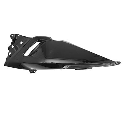 CARENAGE-COQUE AR MAXISCOOTER ADAPTABLE YAMAHA 530 TMAX 2012+2014 NOIR BRILLANT DROIT  -P2R-