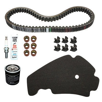 KIT ENTRETIEN MAXISCOOTER ORIGINE PIAGGIO 300 MP3 ABS 2014+2018, 300 YOURBAN 2011+2018 (SANS PLAQUETTES DE FREIN)  -1R000403-