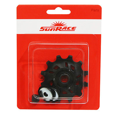 SUNRACE 12 TEETH DERAILLEUR PULLEY BASE FOR 12-11-10V DERAILLEUR. MS30-MX60-MZ80 (SOLD INDIVIDUALLY)