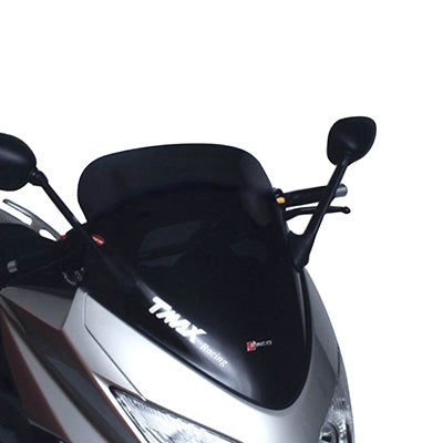 WINDSCREEN-WINDSCREEN MAXISCOOTER FOR YAMAHA 500 TMAX 2008+2011 DARK SMOKE (H 580mm - L 525mm) -FACO-