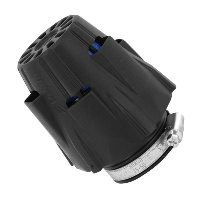 POLINI BLUE AIR BOX PHVA BLACK AIR FILTER RIGHT MOUNTING DIAM 46 (203.0082)