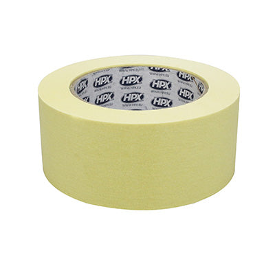 HPX BESCHERMENDE MASKEERTAPE 110°C WIT-CRÈME 50mm x 50M