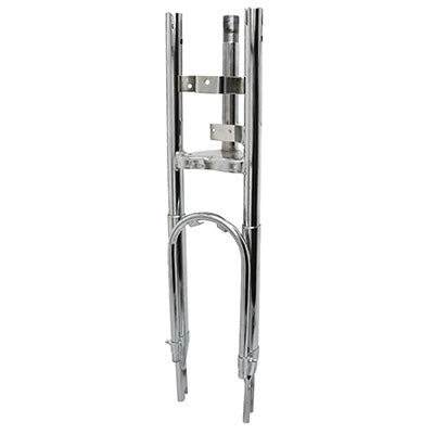 FOURCHE CYCLO ADAPTABLE PEUGEOT 103 MVL, VOGUE CHROME  -SELECTION P2R-