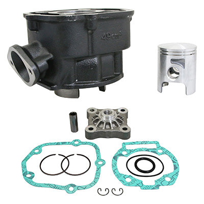 HAUT MOTEUR 50 A BOITE POLINI FONTE POUR DERBI 50 SENDA 2006+, GPR 2006+-GILERA 50 SMT 2006+, RCR 2006+ (MOTEUR DERBI EURO 3) (109.0018)