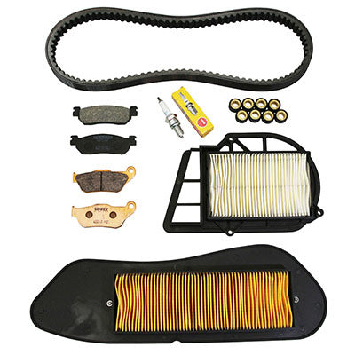 MAXISCOOTER MAINTENANCE KIT ADAPTABLE YAMAHA 250 XMAX 2007+2009-MBK 250 SKYCRUISER 2007+2009 -RMS-