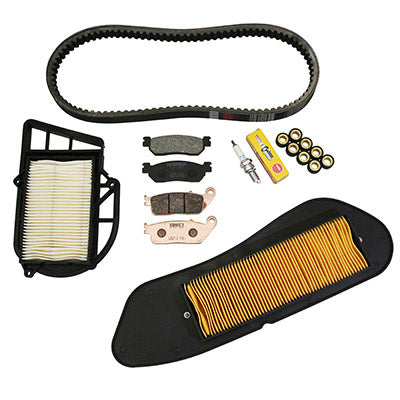 KIT ENTRETIEN MAXISCOOTER ADAPTABLE YAMAHA 250 XMAX 2010+2013-MBK 250 SKYCRUISER 2010+2013  -RMS-