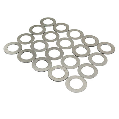 SHIFT WASHER (16X27) ADAPTABLE MOPED BOTTOM AXLE MBK 51, 50, 41, 40 (ASSORTMENT 20 PIECES) -P2R SELECTION-