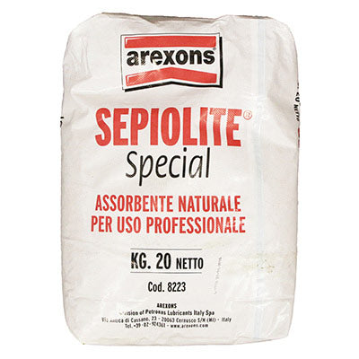 ABSORBANT AREXONS POUR HUILE, PRODUIT CHIMIQUE, EAU  (20Kg DE GRANULES)