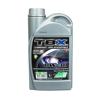 MINERVA MAXISCOOTER-MOTO TBX 0W30 4-STROKE ENGINE OIL (100% SYNTHETIC) (RECOMMENDED FOR PIAGGIO 125 MEDLEY) (1L)