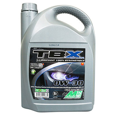 HUILE MOTEUR 4 TEMPS MINERVA MAXISCOOTER-MOTO TBX 0W30 (100% SYNTHESE) (PRECONISE POUR PIAGGIO 125 MEDLEY) (5L)