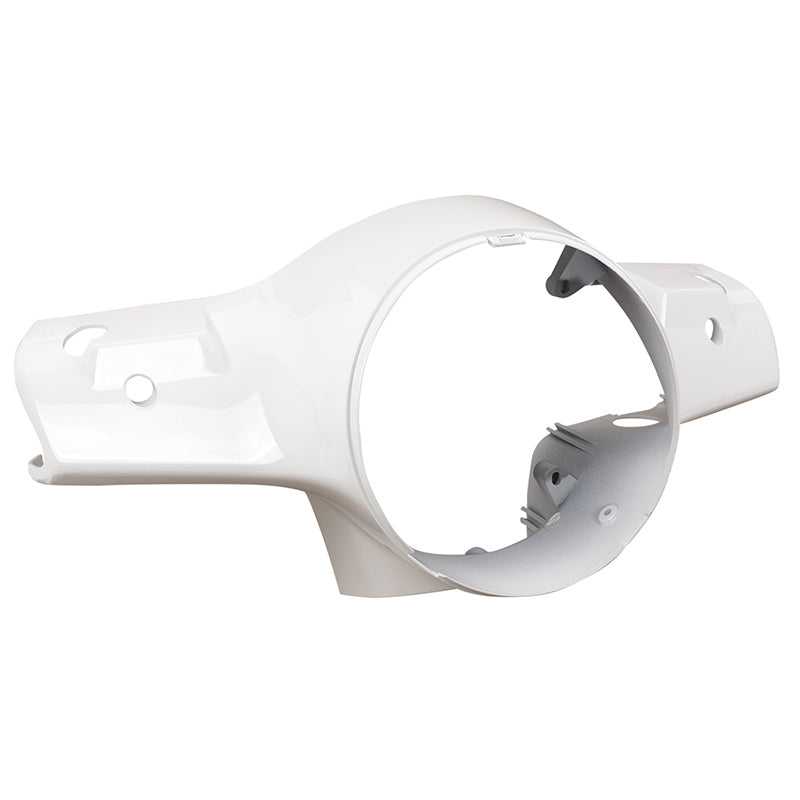 ORIGINAL FRONT HANDLEBAR COVER PIAGGIO 125-300 VESPA GTS 2018+2022 WHITE 544 -1B005761000BR-