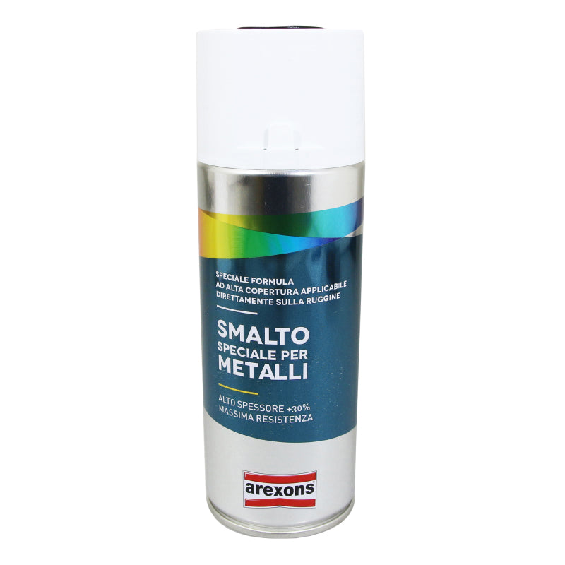 AREXONS SMALTO SPECIAAL METAAL SATIJN INTENS ZWART MAT VERF SPRAY RAL 9005 AEROSOL 400 ml (3850)