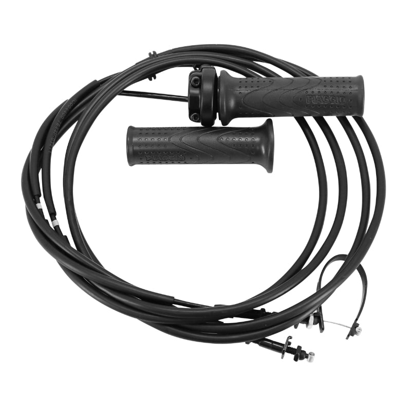 CABLE-COMMANDE-TRANSMISSION DE GAZ+MANCHON-POIGNEE ORIGINE PIAGGIO 300 MP3 HPE 2019+ -CM087724-