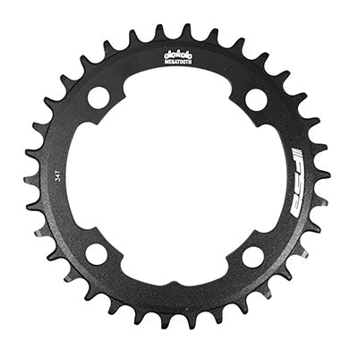 MTB CHAINRING 4BRA D.104 FSA ORIGINAL 34T MONO 11V. BLACK ALU MEGATOOTH