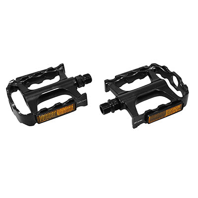 CITY-MTB PEDAL PREMIUM BEARING NEWTON ALU BLACK 9-16" (PAIR)