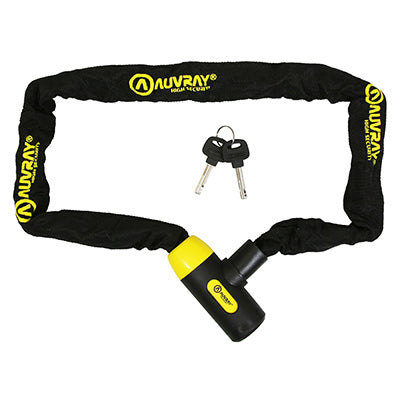 BICYCLE LOCK KEY CHAIN ​​AUVRAY SPECIAL RENTAL C-BLOC DIAM 8 mm L 1 M WITH INTEGRATED LOCK (SOLD INDIVIDUALLY) SECURITY LEVEL 6-10