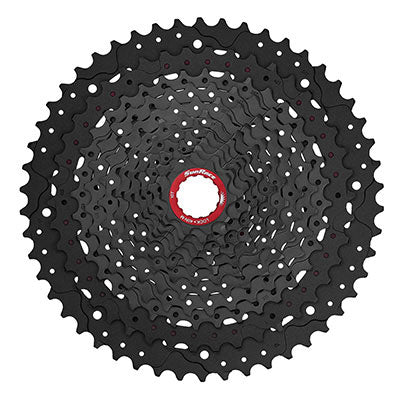 12V CASSETTE. SUNRACE MZ91 10-50 MTB XD BODY (SRAM FOOTPRINT) (COMES BOXED) - COMES WITH ADAPTER -