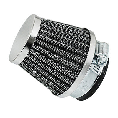 FILTRE A AIR REPLAY KN GRILLE ACIER CHROME FIXATION DROITE DIAM 50 mm