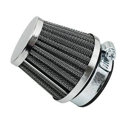 FILTRE A AIR REPLAY KN GRILLE ACIER CHROME FIXATION DROITE DIAM 55 mm