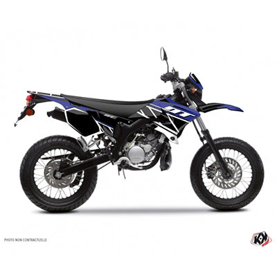 KIT DECOCOLLANT-STICKER 50 A BOITE REPLICA BLUE FOR YAMAHA 50 DT 2007+2011 -KUTVEK-