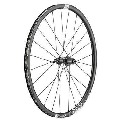 GRINDSCHIJFWIEL 700 DT SWISS G1800-25 ACHTER CENTERLOCK CASSETTE SHIMANO 11-10V TUBELESS READY DOORAS 12-142mm ZWARTE VELG 24C