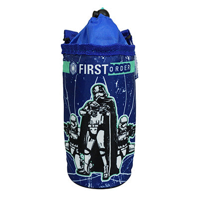 DISNEY STARWARS BLUE SOFT BOTTLE CARRIER FOR CHILDREN WITH VELCRO HANGER MOUNTING