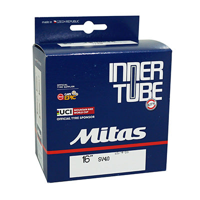 16'' 2 1-4-16 RUBENA RIGHT SCHRADER VALVE INNER TUBE