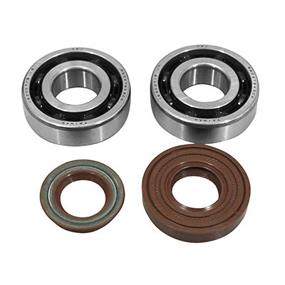 CRANKHEAD BEARING + SEAL SCOOT ARTEK K2 TPI ADAPTABLE MBK 50 BOOSTER, NITRO-YAMAHA 50 BWS, AEROX-CPI 50 ARAGON-GENERIC 50 IDEO (KIT 6204 TPI POLYAMIDE C4 + VITON SEAL)