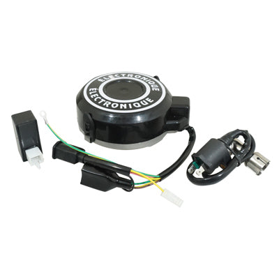 ADAPTABLE ELECTRONIC CYCLO IGNITION PEUGEOT 103 12V SMALL CONE (WITH COIL AND CDI) -P2R-