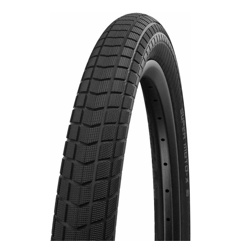 MTB SUV - VAE TYRE 27.5 X 2.40 SCHWALBE SUPER MOTO X BLACK TR (62-584) DOUBLE DEFENSE REFLEX APPROVED VAE e50