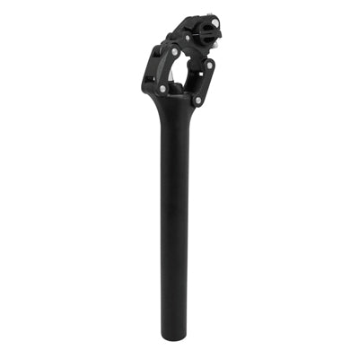 CITY SUSPENSION SEAT POST PARALLELOGRAM NEWTON DIAM 31.6 L350mm BLACK (ON CARD)