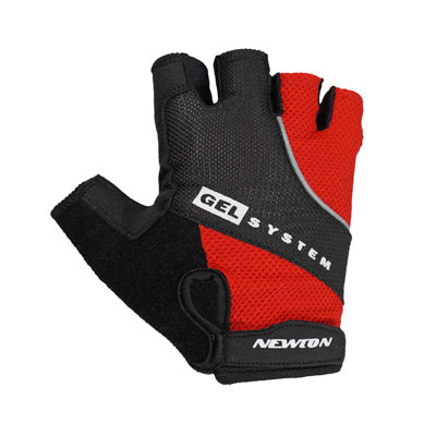 GANTS VELO COURT NEWTON GEL NOIR-ROUGE  M  (PAIRE SUR CARTE)