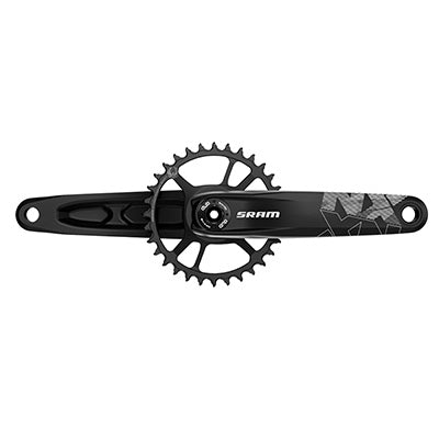 SRAM 12V MTB CRANKSET. NX EAGLE BLACK DUB INTEGRATED AXLE 175mm 32T DIRECT MOUNT (AXLE 29mm)