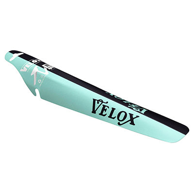 CLIP-ON ROAD-MTB SPATBORD VELOX CELESTIAL GROEN-ZWART CLIP-ON ONDER HET ZADEL (VERKOCHT PER EENHEID)