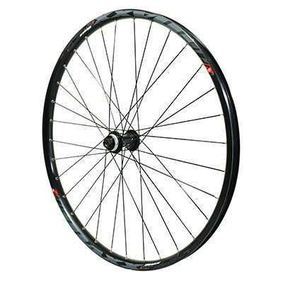 ROUE VTT DISQUE 27.5" MAXX 25 FREERIDE TUBELESS READY CENTERLOCK AVANT NOIR SHIMANO MT400 AXE TRAVERSANT 15-100  - JANTE 25C 32 RAYONS