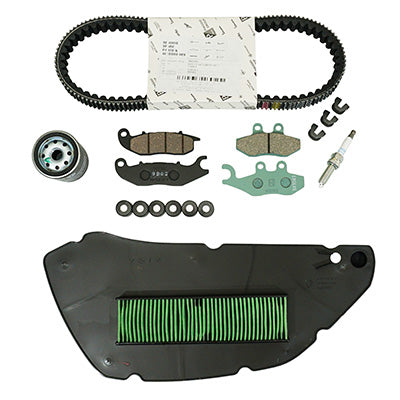 KIT ENTRETIEN MAXISCOOTER ORIGINE PIAGGIO 125 MEDLEY 2016+2019 (AVEC GUIDES VARIATEUR)  -1R000455-