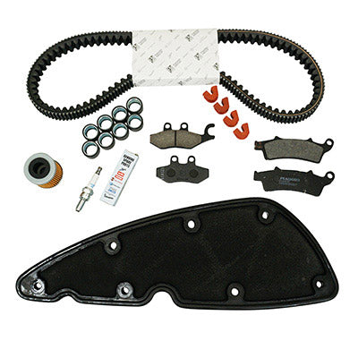 ORIGINAL MAXISCOOTER MAINTENANCE KIT PIAGGIO 350 BEVERLY SPORT TOURING AFTER 10-10-2011 (WITH VARIATOR GUIDES) -1R000412-