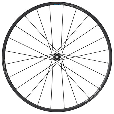 ROUE ROUTE DISQUE 700 SHIMANO RS370 AVANT CENTERLOCK TUBELESS READY AXE TRAVERSANT 12-100mm NOIR (HAUTEUR JANTE 23mm)