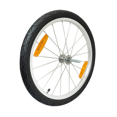 ROUE REMORQUE VELO 20" MOYEU FUSEE RAYON AVEC PNEU + CHAMBRE   - POUR REMORQUE 137433-137793