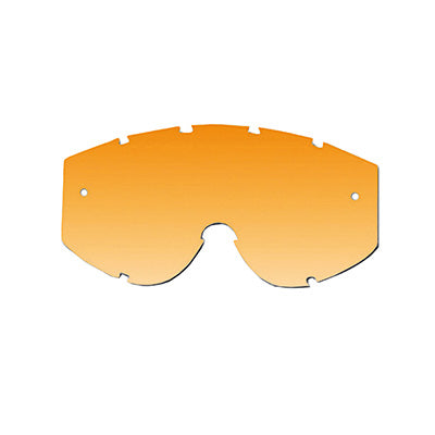 ECRAN MASQUE-LUNETTES CROSS PROGRIP POUR MODELE 3200-3201-3204-3301-3450 ORANGE CLAIR - ANTI-BUEE-ANTI-RAYURES