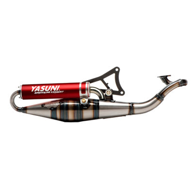 POT SCOOT YASUNI Z VERNI POUR MBK 50 NITRO, OVETTO-YAMAHA 50 AEROX, NEOS-MALAGUTI 50 F12-APRILIA 50 SR  (SILENCIEUX ROUGE)  -TUB901R-