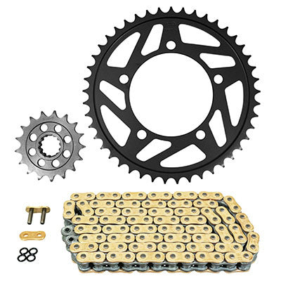 KIT CHAINE ADAPTABLE BMW 1000 S R 2013+2020  525  17x45  (DIAM COURONNE 110-131-12.2)  (DEMULTIPLICATION ORIGINE)  -AFAM-