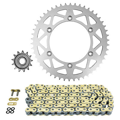 ADAPTABLE CHAIN ​​KIT GAS GAS 300 EC F ENDURO 2013 520 13x50 (CROWN DIAM 136-156-8.5) (ORIGINAL GEAR REDUCTION) -AFAM-