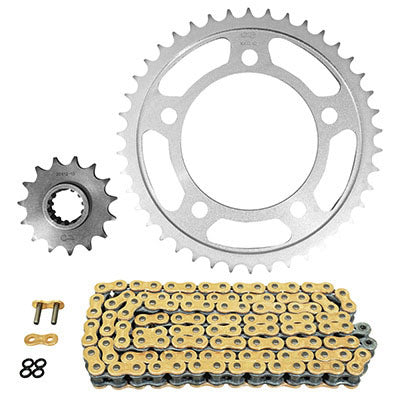 KIT CHAINE ADAPTABLE HONDA 650 CB F 2014  525  15x42  (DIAM COURONNE 112-138-12.25)  (DEMULTIPLICATION ORIGINE)  -AFAM-