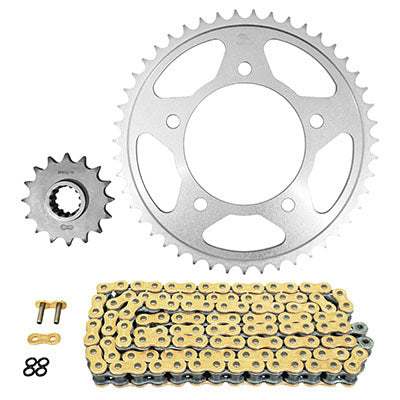 ADAPTABLE CHAIN ​​KIT HONDA 1000 XL VA VARADERO ABS 2004+2012 525 16x47 (CROWN DIAM 112-138-12.25) (ORIGINAL GEARBOX) -AFAM-