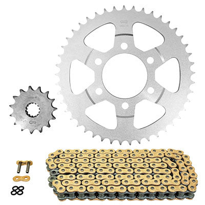 KIT CHAINE ADAPTABLE SUZUKI 1200 GSF N BANDIT 1996+2005  530  15x45  (DIAM COURONNE 76-100-10.5)  (DEMULTIPLICATION ORIGINE)  -AFAM-