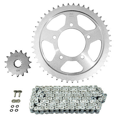 KIT CHAINE ADAPTABLE SUZUKI 650 GSF N BANDIT 2005+2006  530  15x47  (SANS ABS ) (DIAM COURONNE 87-110-10.5)  (DEMULTIPLICATION ORIGINE)  -AFAM-