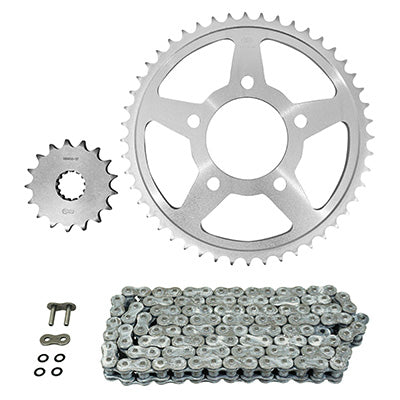 KIT CHAINE ADAPTABLE TRIUMPH 1000 DAYTONA 1991+1995  530  17x48  (DIAM COURONNE 79.8-110-12.5)  (DEMULTIPLICATION ORIGINE)  -AFAM-