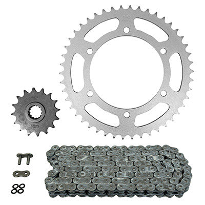 KIT CHAINE ADAPTABLE YAMAHA 600 XJ6 N DIVERSION 2009+2016  520  16x46  (DIAM COURONNE 130-150-10.5)  (DEMULTIPLICATION ORIGINE)  -AFAM-